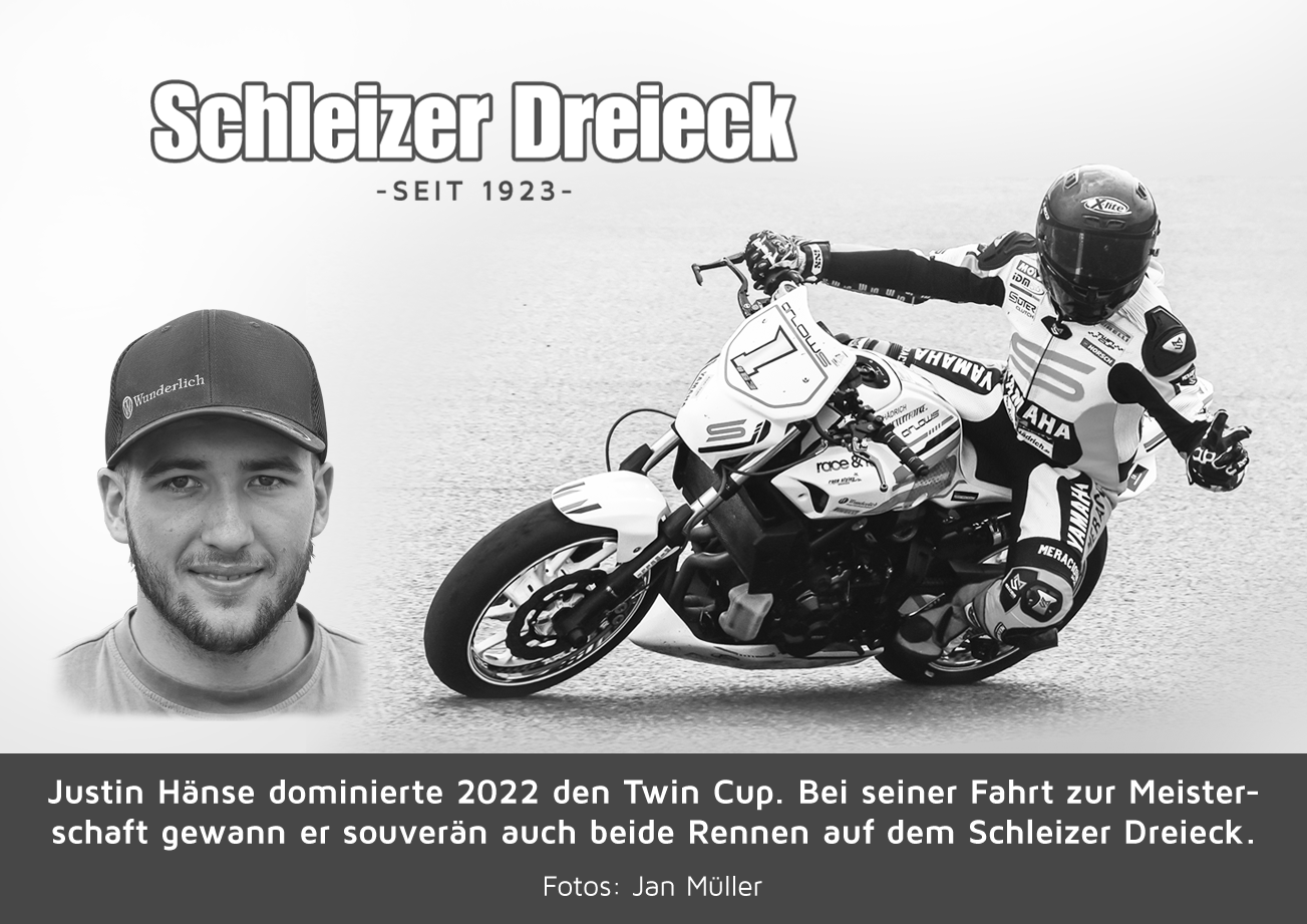 Kristall-Standbild "Justin Hänse - Twin Cup 2022"