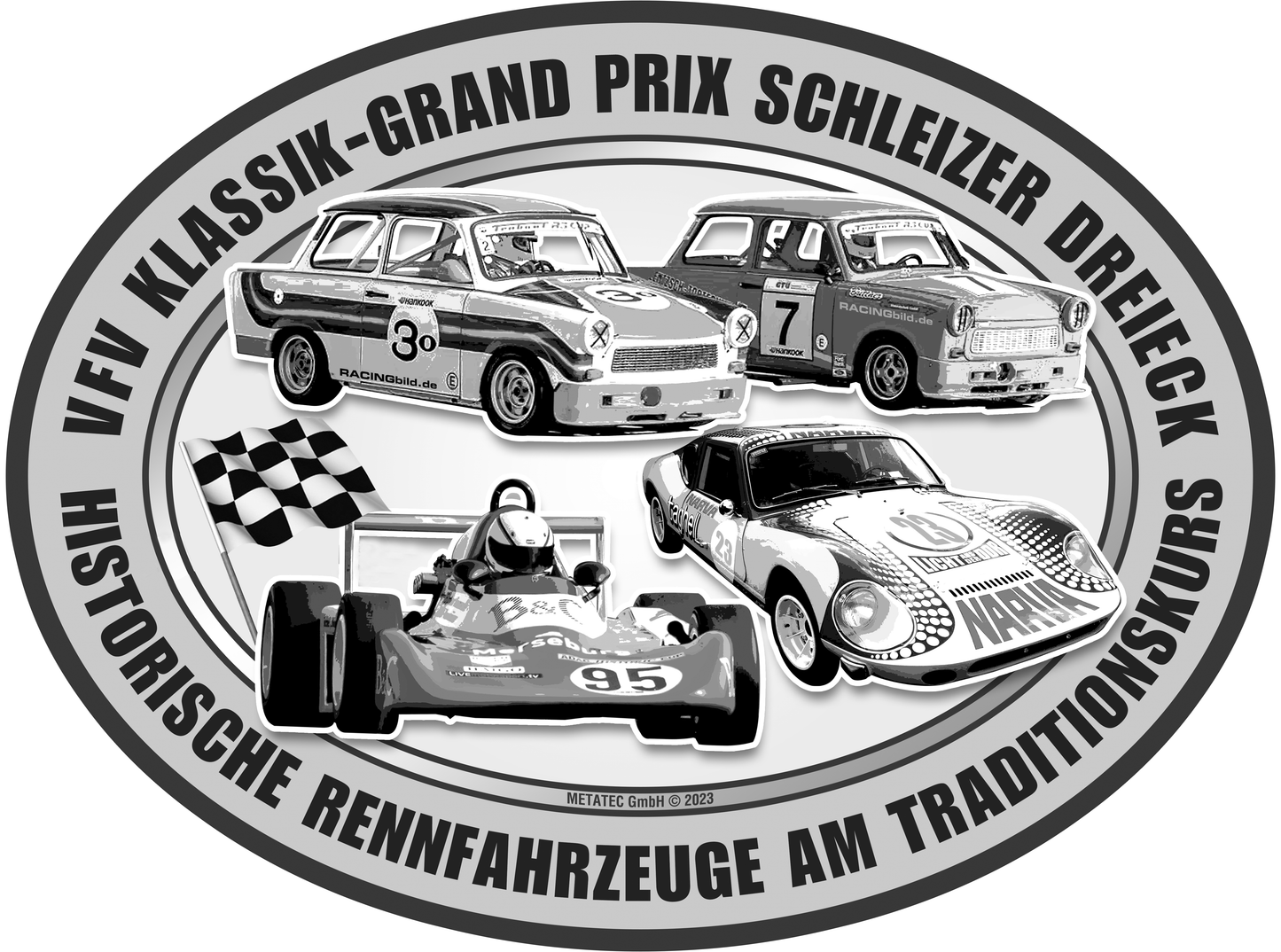 Kristall-Standbild "VFV Klassik - Grand Prix Schleizer Dreieck: Historische Rennfahrzeuge"