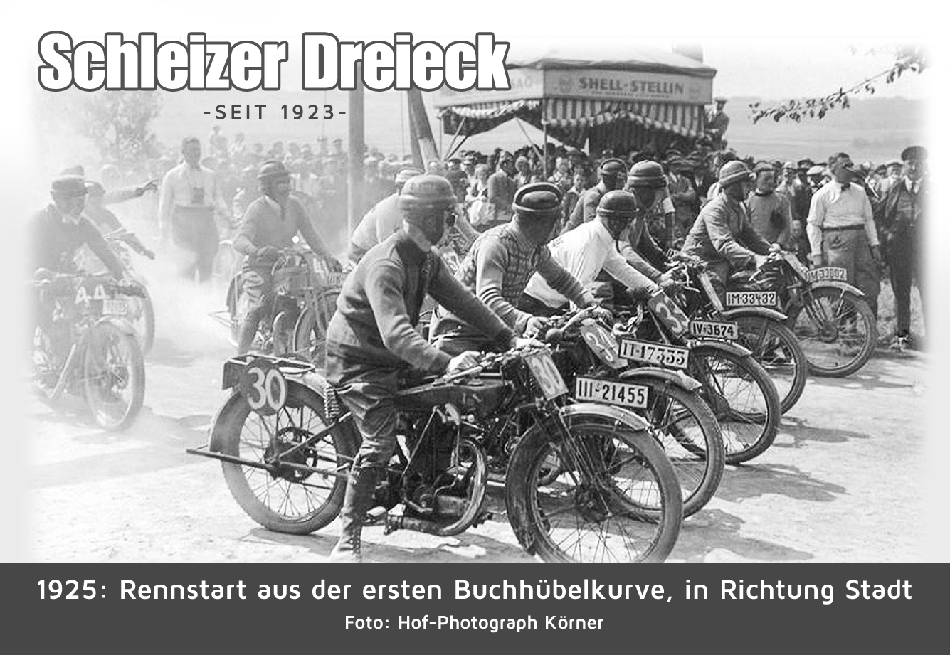 Kristall-Standbild "Rennstart 1925"