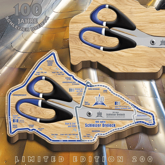 Limited Edition: JACs CleverCut-Race-Track zu Ehren von 100 Jahre Schleizer Dreieck